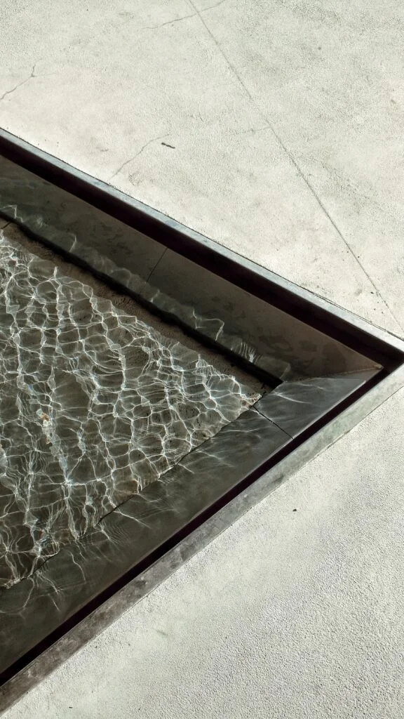 Close-up Of The Swimming Pool's Edge